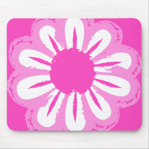 Niedlicher Blumenhintergrund Mousepad