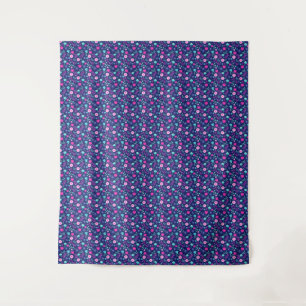 Niedlicher Blumenhintergrund Wandteppich