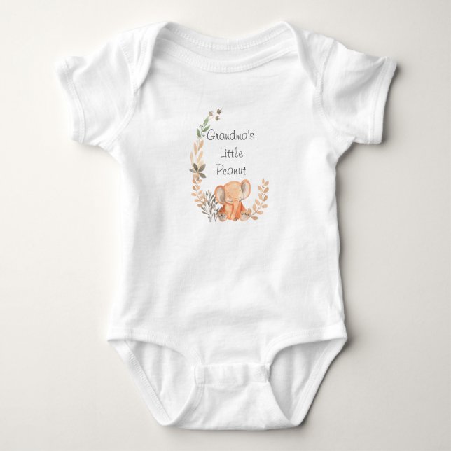 Niedlicher Blumenkarosserieanzug Baby Strampler (Vorderseite)