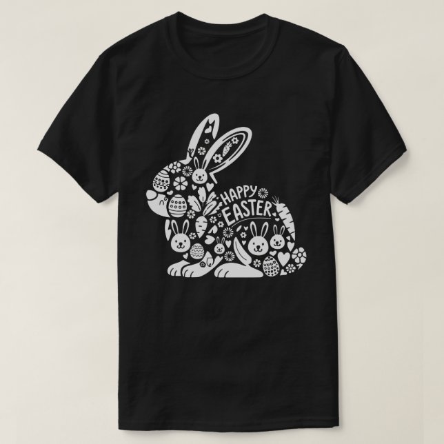 Niedlicher Blumenstrauß Ostern T - Shirt für Fraue (Design vorne)