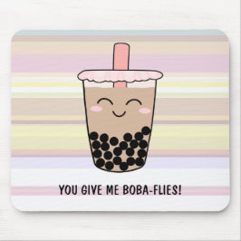 Niedlicher Boba Milk Tee Pub Mousepad