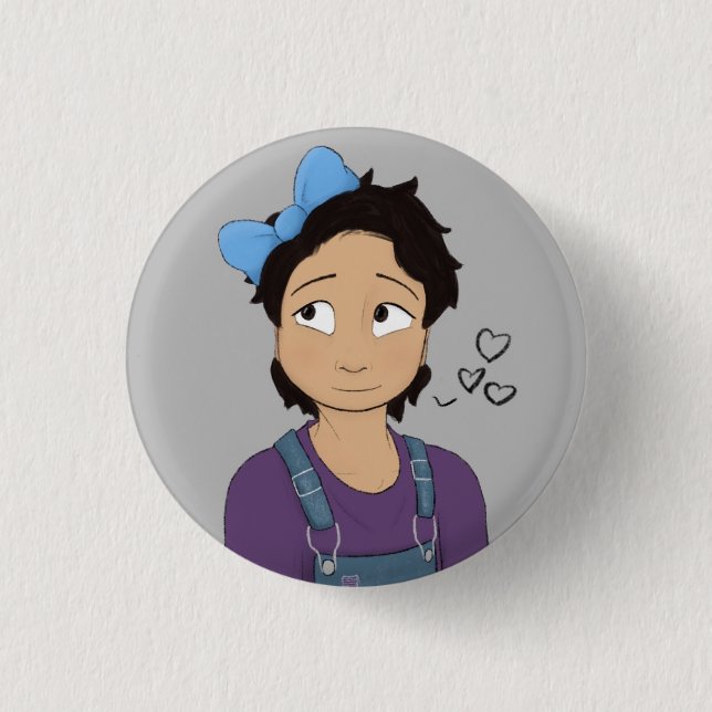 Niedlicher Bogen! Button (Vorderseite)