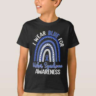 Niedlicher Boho Rainbow I Trag Blue For Usher Synd T-Shirt