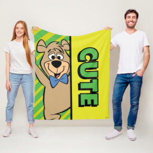 Niedlicher Boo-Boo-Bär Fleecedecke