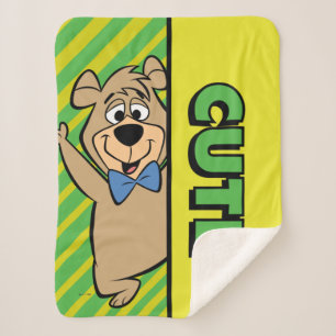 Niedlicher Boo-Boo-Bär Sherpadecke