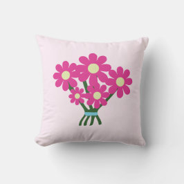 Niedlicher Bouquet von Blume Kissen