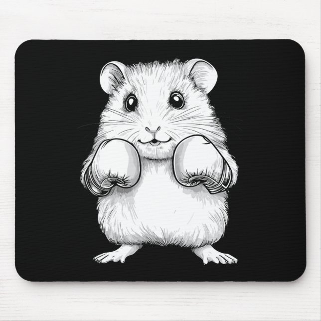 Niedlicher Boxhammer Mousepad (Vorne)