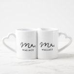 Niedlicher Brauch von Mr. und Mr. Gay Par Liebestassen<br><div class="desc">Mr. und Mr. Ehepaar Kaffee Tasse,  individuell mit Ihrem eigenen Namen und Ihren Lieblingsfarben.</div>