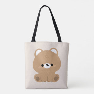 Niedlicher Braunbär Tasche