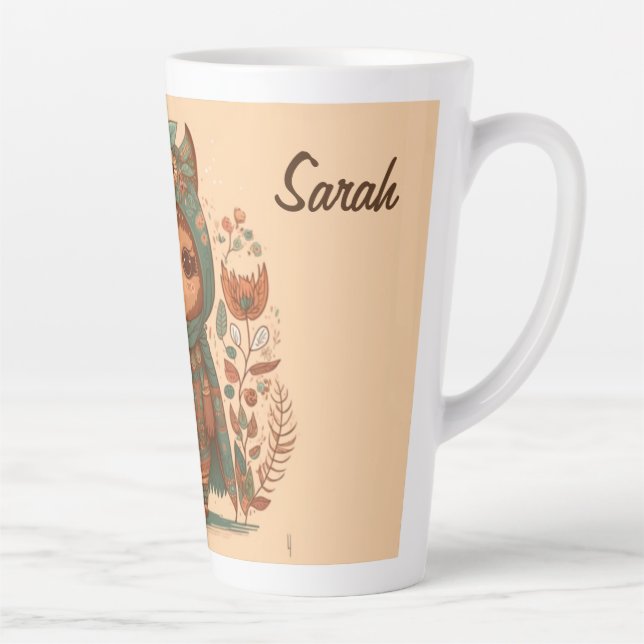 Niedlicher Brunnenkuu Milchtasse (Rechts)
