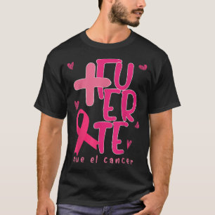 Niedlicher Brustkrebs - Unterstützung für Espanol T-Shirt