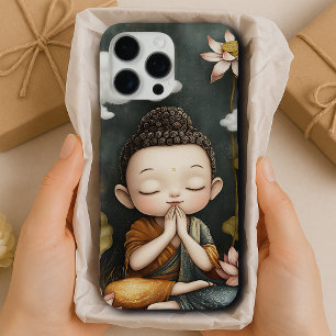 Niedlicher Buddha Art Friedlich Zen Meditation Des iPhone 16 Pro Max Hülle