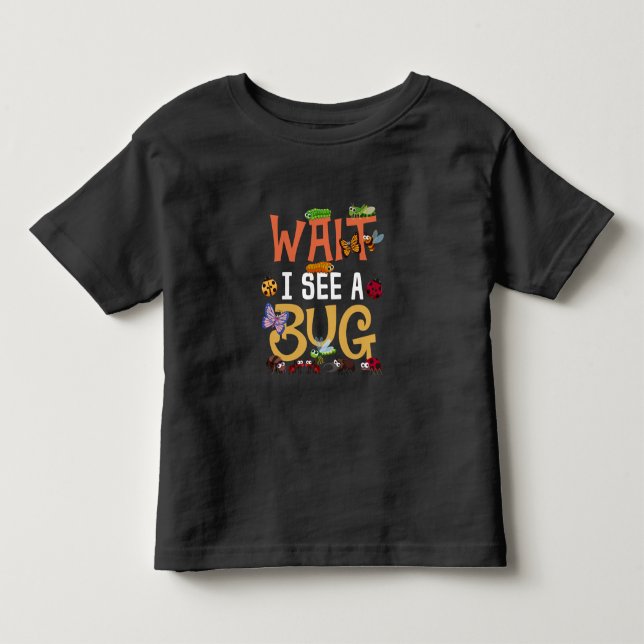 Niedlicher Bug Catcher Kid Insekt Lover Kleinkind T-shirt (Vorderseite)