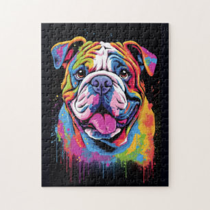 Niedlicher Bulldog-Hund