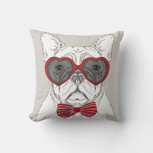 Niedlicher Bulldog Kissen
