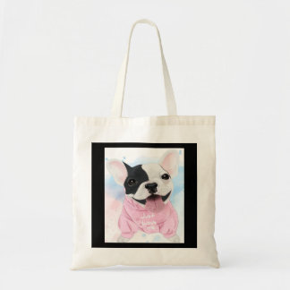 Niedlicher Bulldog | Nur Liebe Me Hund | Hunde-Lov Tragetasche
