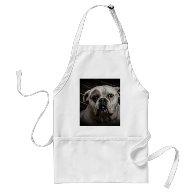 Niedlicher Bulldog Schürze (Vorne)