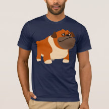 Niedlicher Bulldog-T - Shirt