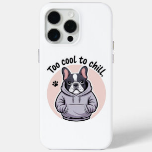 Niedlicher Bulldogge mit einem Hoodie Case-Mate iPhone Hülle
