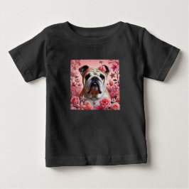 Niedlicher Bulldoggen-T - Shirt! Baby T-shirt