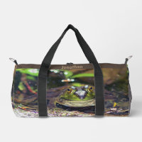 Niedlicher Bullfrosch Gesicht Tier Personalisiert