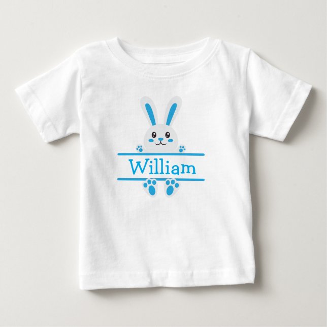 Niedlicher Bunny Baby T-shirt (Vorderseite)