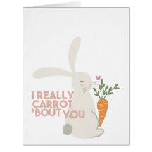 Niedlicher Bunny Carrot Pun - Ich bin wirklich Car