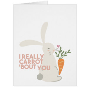 Niedlicher Bunny Carrot Pun - Ich bin wirklich Car