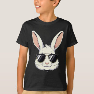 Niedlicher Bunny Face Gles Girls Boy Rabbit Ostert T-Shirt