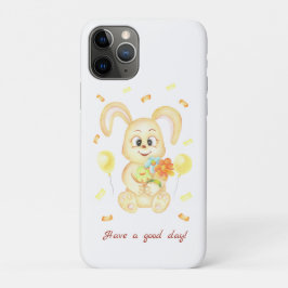 Niedlicher Bunny für eine positive Stimmung Case-Mate iPhone Hülle