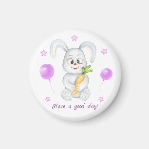 Niedlicher Bunny für eine positive Stimmung Magnet