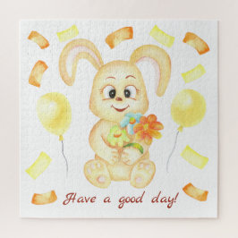 Niedlicher Bunny für eine positive Stimmung Poster