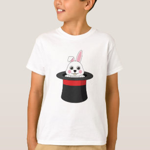 Niedlicher Bunny in Wizard Hat T-Shirt