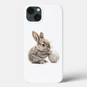 Niedlicher Bunny mit Ostereier-Gehäuse Case-Mate iPhone Hülle