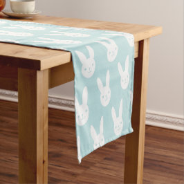 Niedlicher Bunny Table Runner Kurzer Tischläufer