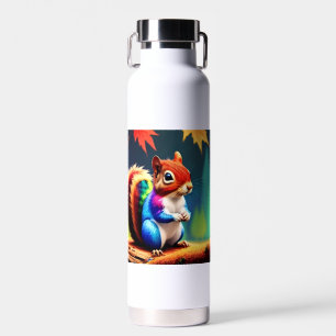 Niedlicher Bunter Sitzender Eichhörnchen-75463 Trinkflasche