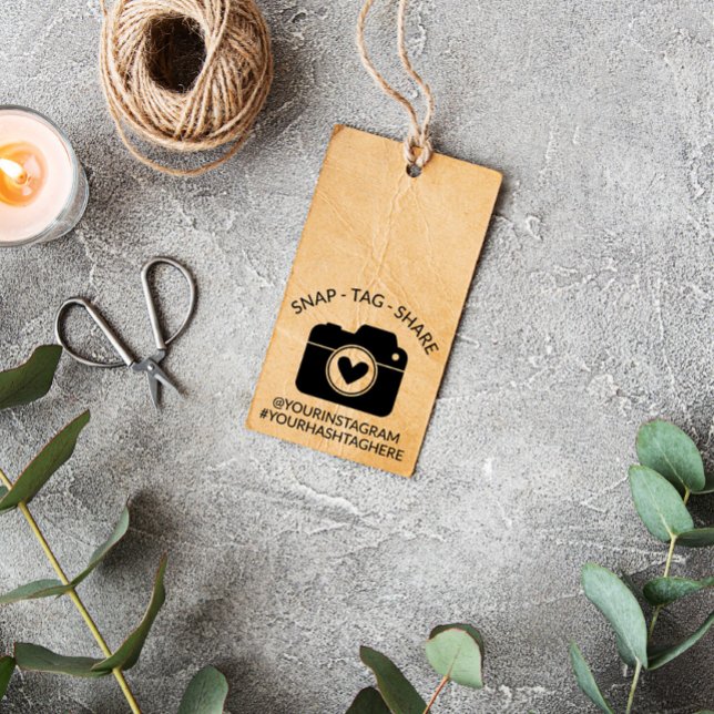 Niedlicher Camera Snap Tag Hashtag freigeben Gummistempel (Von Creator hochgeladen)