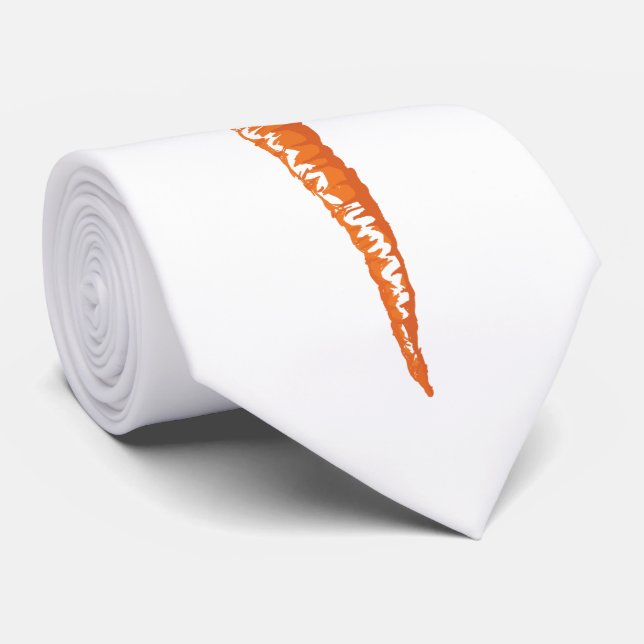 Niedlicher Carrot-Single Krawatte (Gerollt)