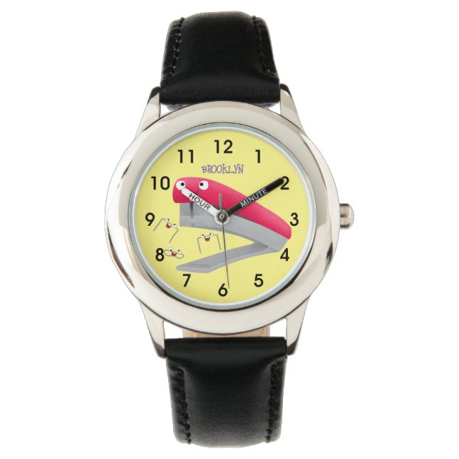 Niedlicher Cartoon Armbanduhr (Vorderseite)