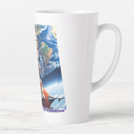 "Niedlicher Cartoon Astronaut Rocket Kids Space Ta Milchtasse
