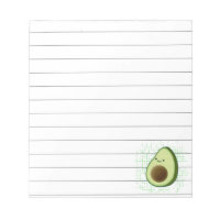 Niedlicher Cartoon Avocado Unruhestifter Hintergru