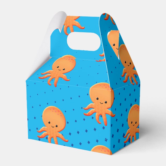 Niedlicher Cartoon Baby Octopus Geschenkschachtel (Vorderseite)
