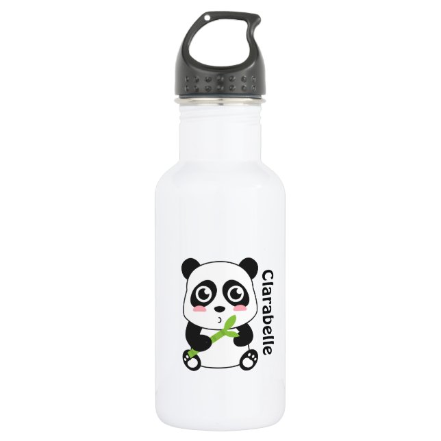 Niedlicher Cartoon-Baby-Panda Trinkflasche (Vorderseite)