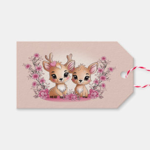 Niedlicher Cartoon Bambi Liebhaber Herzenslust Val Geschenkanhänger