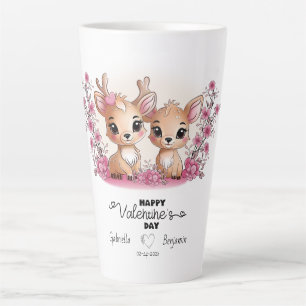 Niedlicher Cartoon Bambi Liebhaber Herzenslust Val Milchtasse