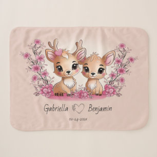 Niedlicher Cartoon Bambi Liebhaber Herzlich Willko Sherpadecke