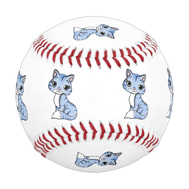 Niedlicher Cartoon Baseball (Vorderseite)