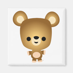 Niedlicher Cartoon Bear Cub Magnet