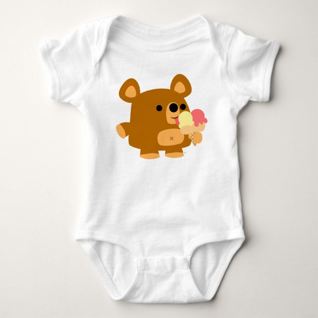 Niedlicher Cartoon Bear with Balls :) Babykleidung Baby Strampler (Vorderseite)