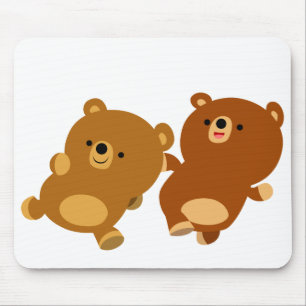 Niedlicher Cartoon Bears Mousepad